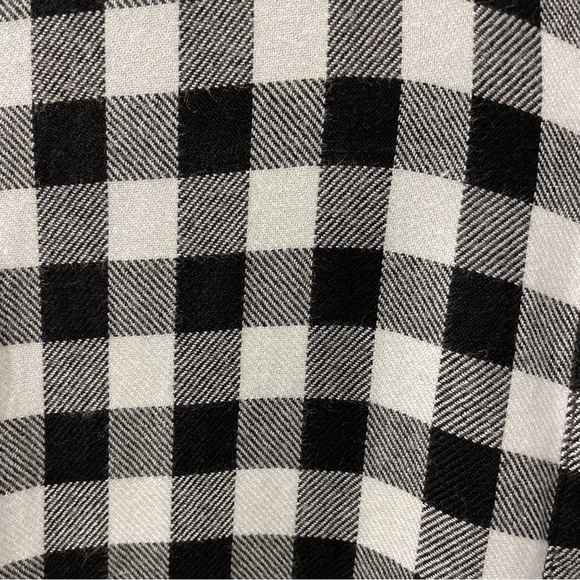 LL BEAN SIGNATURE PLAID Rayon Button Up Shirt, Size Extra Small, Super Soft - Picture 4 of 7